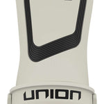 Union Women's Ultra Snowboard Binding 2024 - A white snowboard binding with a black logo on top and a gray base plate.