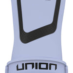 Union Women's Ultra Snowboard Binding 2024 - A white snowboard binding with a black logo on top and a gray base plate.