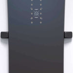 Union Snowboard Wall Mount 2023-2024 - A dark gray wall mount with a circular metal plate and two screws, featuring a minimalist design with clean lines and a subtle logo.