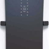 Union Snowboard Wall Mount 2023-2024 - A dark gray wall mount with a circular metal plate and two screws, featuring a minimalist design with clean lines and a subtle logo.