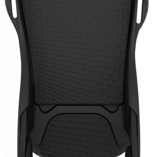 Union STR Snowboard Binding 2024 - Black snowboard binding with a sleek, modern design and silver hardware.