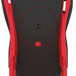 Union Strata Snowboard Binding 2024 - Black snowboard bindings with silver buckles and straps.