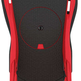 Union Strata Snowboard Binding 2024 - Black snowboard bindings with silver buckles and straps.