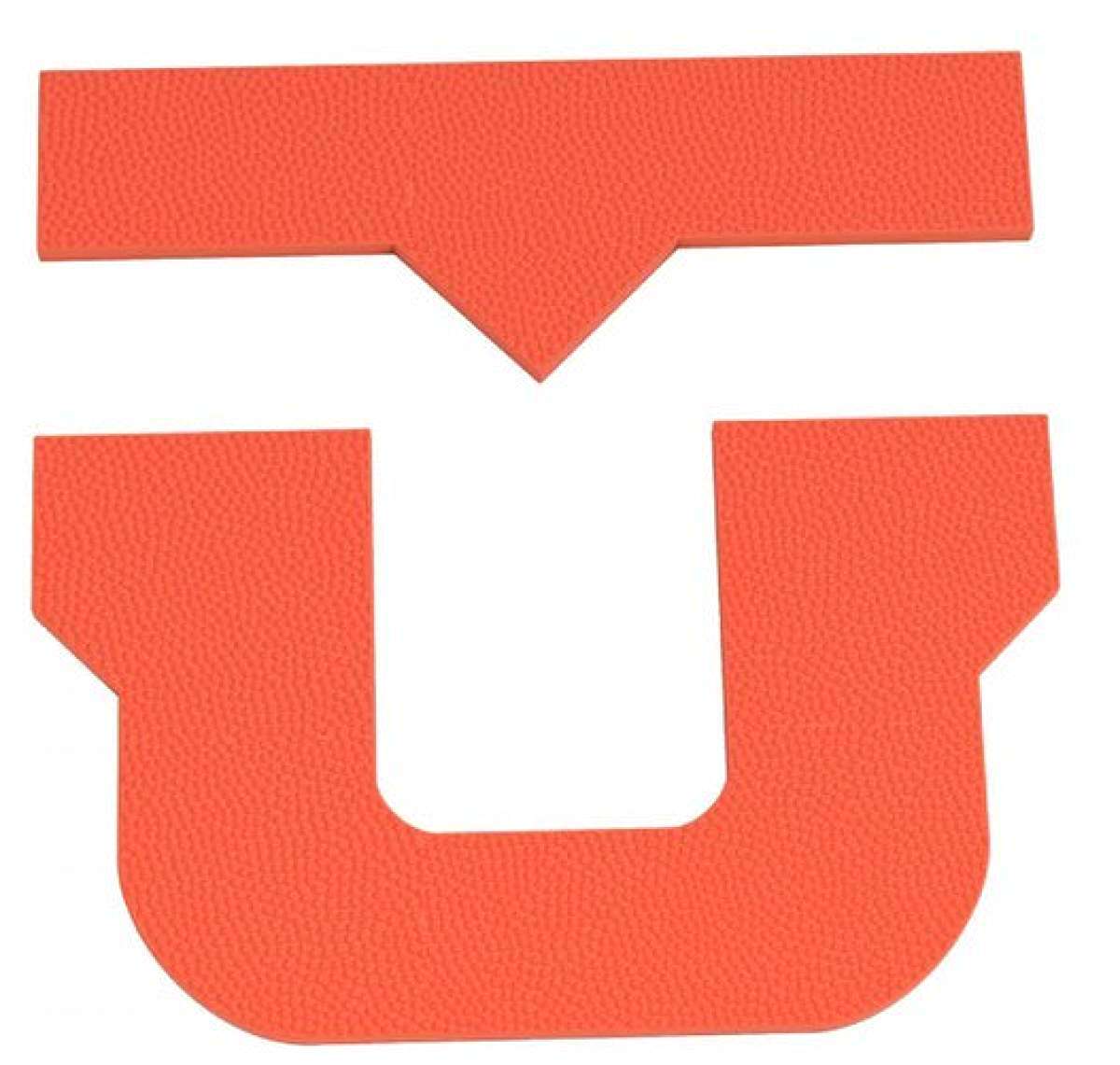 Union U Stomp Pad 2024 - A bright orange rectangular sticker with a textured surface and rounded corners, featuring the word "UNION" in bold letters at the top.