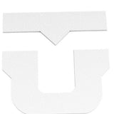 Union U Stomp Pad 2024 - White rectangular sticker with a textured pattern of small, raised dots and a Union logo in the center.