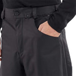 Volcom 5 Pocket Shell Pants 2024 - Black pants with zippered pockets and belt loops.