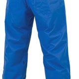 Volcom 5 Pocket Shell Pants 2024 - Solid royal blue pants with two front pockets and one back pocket, featuring a small black logo on the left leg.