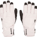 Volcom CP2 GORE-TEX Gloves - A pair of white gloves with black accents on the fingertips and a small logo near the wrist.