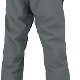 Volcom Freakin' Snow Chino Pants 2024 - Dark gray snow pants with a subtle white stripe on the side of one leg.