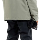 Volcom Freakin' Snow Chino Pants 2024 - Black snow pants with a subtle white logo on the left leg.