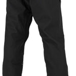 Volcom Freakin' Snow Chino Pants 2024 - Black snow pants with zippered pockets and adjustable belt loops.