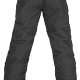 Volcom Juniors Freakin' Chino Insulated Pant - Black pants with a subtle white pattern on the side of one leg.