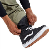 Volcom L GORE-TEX Shell Pant 2024 - A pair of khaki-colored pants with a zippered fly and two front pockets.