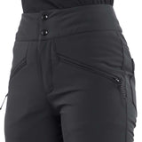 Volcom Women's Battle Stretch High Rise Pants 2024 - Black pants with a high rise waist and stretch material.