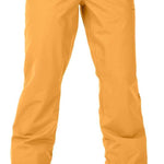 Volcom Women's Hallen Shell Pant - Solid black pants with zippered pockets and a belt loop waistband.