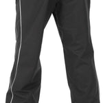 Volcom Women's Hotlapper Shell Pant 2023 - Black shell pant with white stripe down the side.