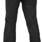 Volcom Women's Species Stretch Pant 2024 - Black pants with zippered pockets and a belt loop on the back.