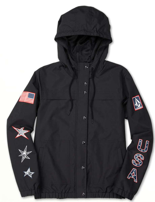 Volcom Ladies USA Enemy Stone Shell Jacket 201-2022