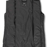 Volcom Women's Vault 4 in 1 Jacket - A black jacket with a hood, zippered pockets and a zipper down the front.