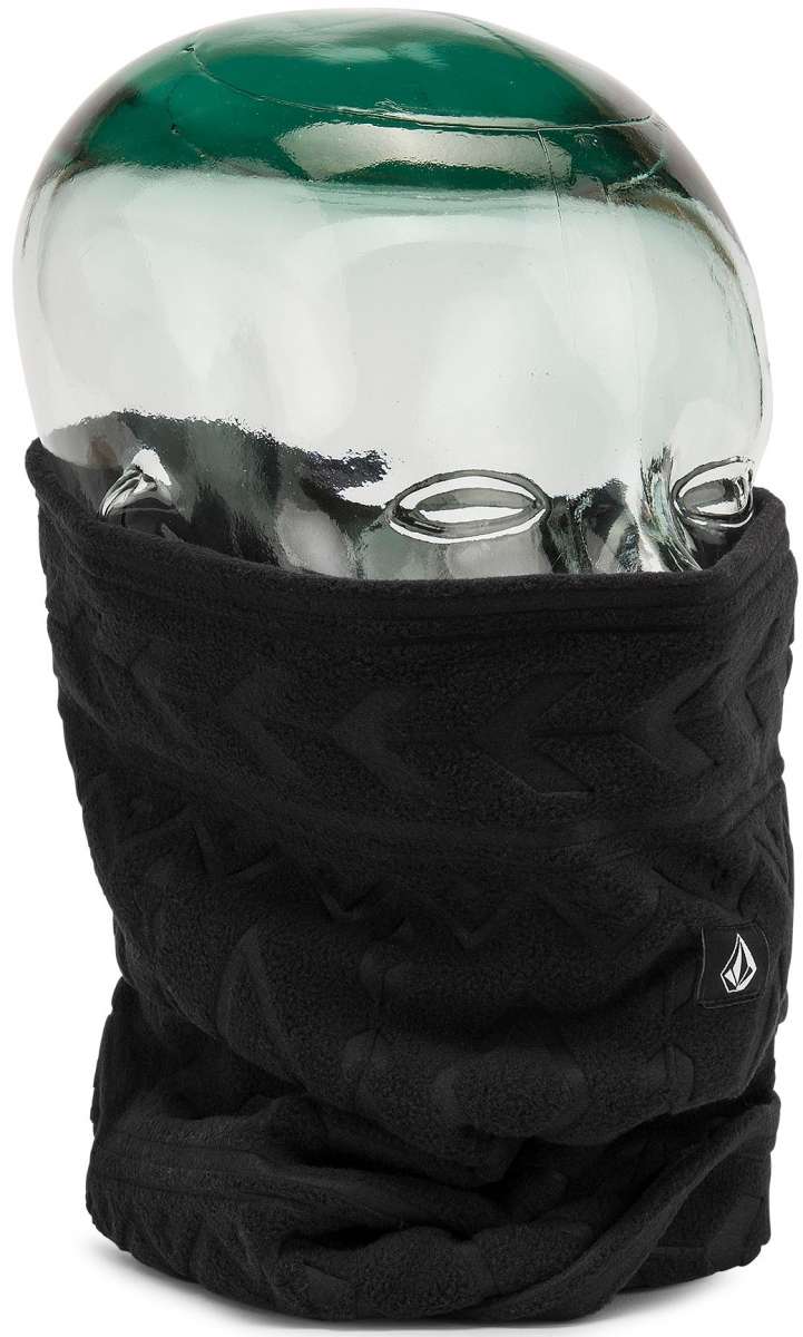 Volcom Women's Wilder Neckband - 2023 model neck warmer with a black quilted pattern and white logo on the bottom right corner.