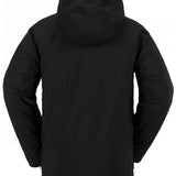 Volcom V.Co Stretch GORE-TEX Jacket 2024 - Black jacket with a hood, featuring stretch material and GORE-TEX technology.