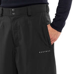Volcom X Dustbox Pant 2024 - Black pants with a subtle white logo on the left thigh.