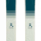 Volkl Women's Blaze 94 Skis 2024 - White skis with a dark green stripe near the tip and a white logo on top.