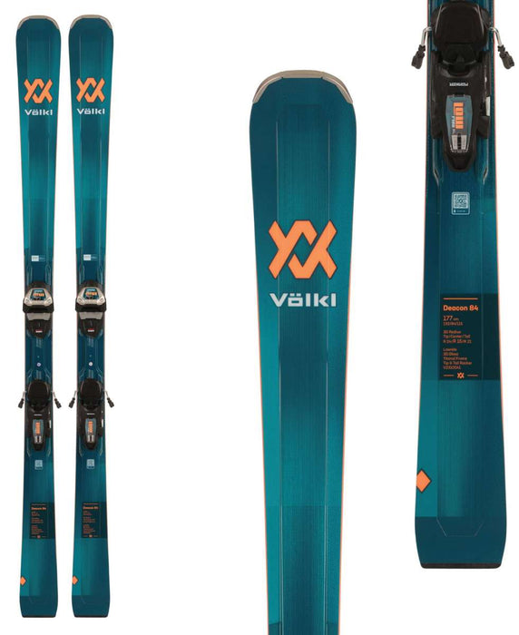 Volkl Deacon 84 XL System Ski With 13 FR Ski Bindings 2024