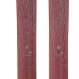 Volkl Women's Kenja 88 Flat Ski 2022-2023 - A women's all-mountain ski with a pink base and white lettering on top.