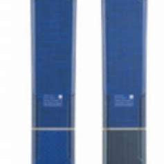 Volkl Women's Blaze 94 Flat Ski 2022-2023 - A dark blue ski with a white logo on top and a small silver box near the tip.