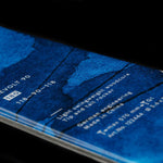 Volkl Revolt 90 Flat Ski 2022-2023 - A blue ski with a white logo on top and black writing along the side.