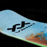 Volkl Revolt 90 Flat Ski 2022-2023 - A white ski with a black logo and black writing on it.