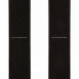 Volkl Revolt 90 Ski 2024 - A black ski with a white logo on top and a red stripe along the side.