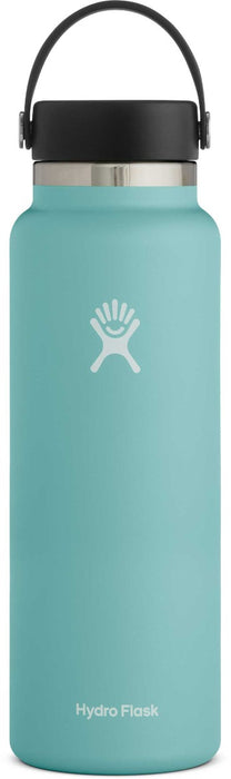 40 oz Hydro Flask - BLACK - Wide Mouth Bottle New Double Wall Vacuum BPA  Free