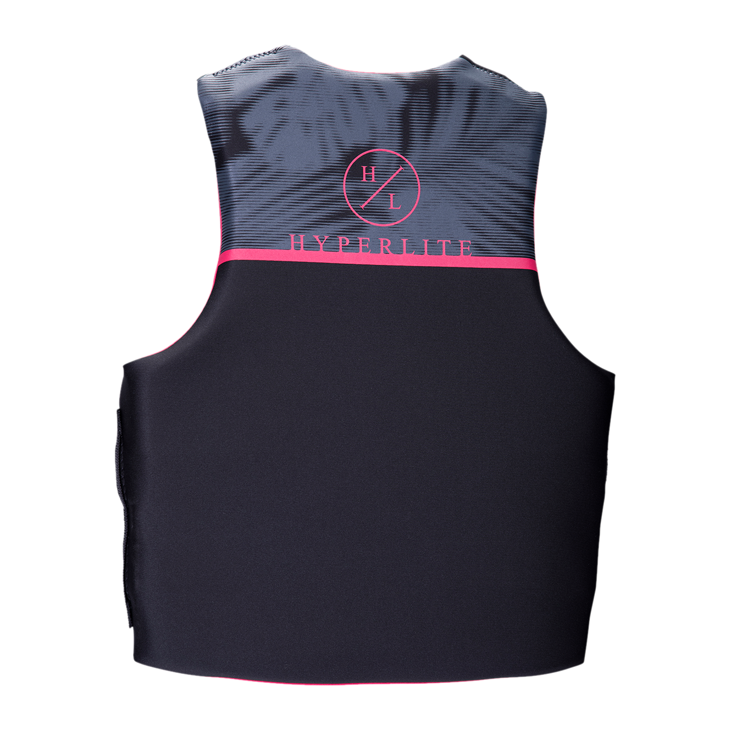 Hyperlite - Indy Women's CGA Vest in pink, featuring a textured pattern on the upper portion.