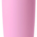 Yeti Rambler 20 oz. Tumbler with Magslider Lid - A stainless steel tumbler with a silver lid and a sliding closure.