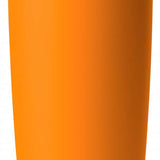 Yeti Rambler 20 oz. Tumbler with Magslider Lid - A stainless steel tumbler with a silver lid and a sliding closure mechanism.