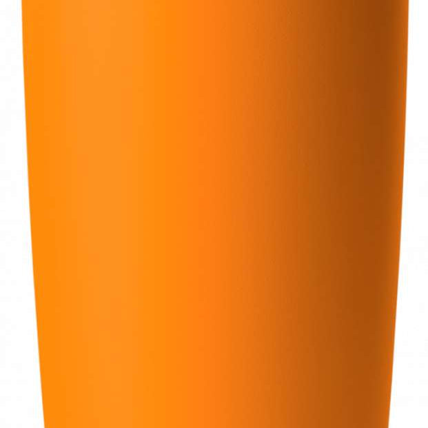 Yeti Rambler 20 oz. Tumbler with Magslider Lid - A stainless steel tumbler with a silver lid and a sliding closure mechanism.