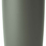 Yeti Rambler 20 oz. Tumbler with Magslider Lid - A stainless steel tumbler with a clear lid and silver handle on top.