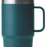 Yeti Rambler 25 oz. Straw Mug - A stainless steel tumbler with a built-in straw and lid, featuring a brushed finish.