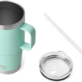 Yeti Rambler 25 oz. Straw Mug - A large, insulated tumbler with a built-in straw and lid.