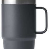 Yeti Rambler 25 oz. Straw Mug - A dark-colored, insulated tumbler with a built-in straw and lid.
