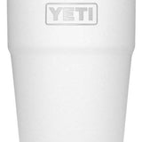 Yeti Rambler 26 oz. Straw Cup - A white insulated tumbler with a clear plastic straw protruding from its lid.