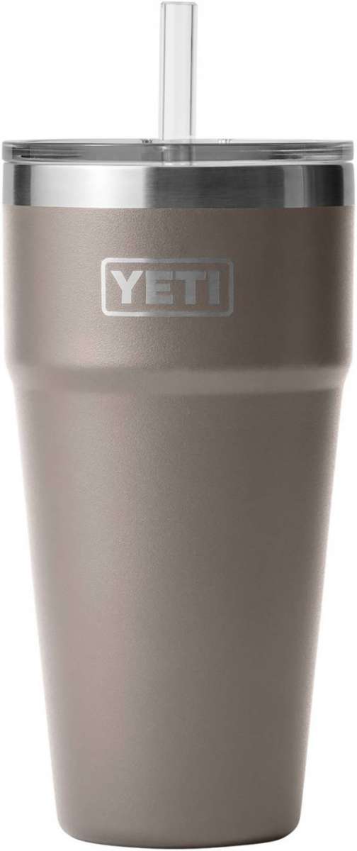 Yeti Rambler 26 oz. Straw Cup - A large, insulated tumbler with a built-in straw and lid.