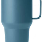 Yeti Rambler - 30 oz. Travel Mug is a large, insulated tumbler with a screw-on lid and handle.