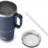 Yeti Rambler 35 oz. Straw Mug - A large, insulated tumbler with a built-in straw and handle.