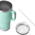 Yeti Rambler 35 oz. Straw Mug - A large, insulated tumbler with a built-in straw and handle.