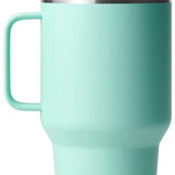 Yeti Rambler 35 oz. Straw Mug - A large, insulated tumbler with a built-in straw and handle on the left side.
