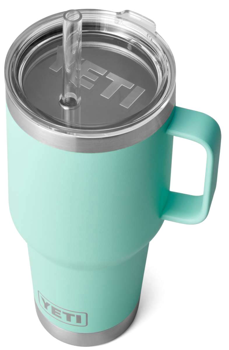 Yeti Rambler 35 oz. Straw Mug - A large, insulated tumbler with a built-in straw and lid.