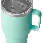Yeti Rambler 35 oz. Straw Mug - A large, insulated tumbler with a built-in straw and lid.